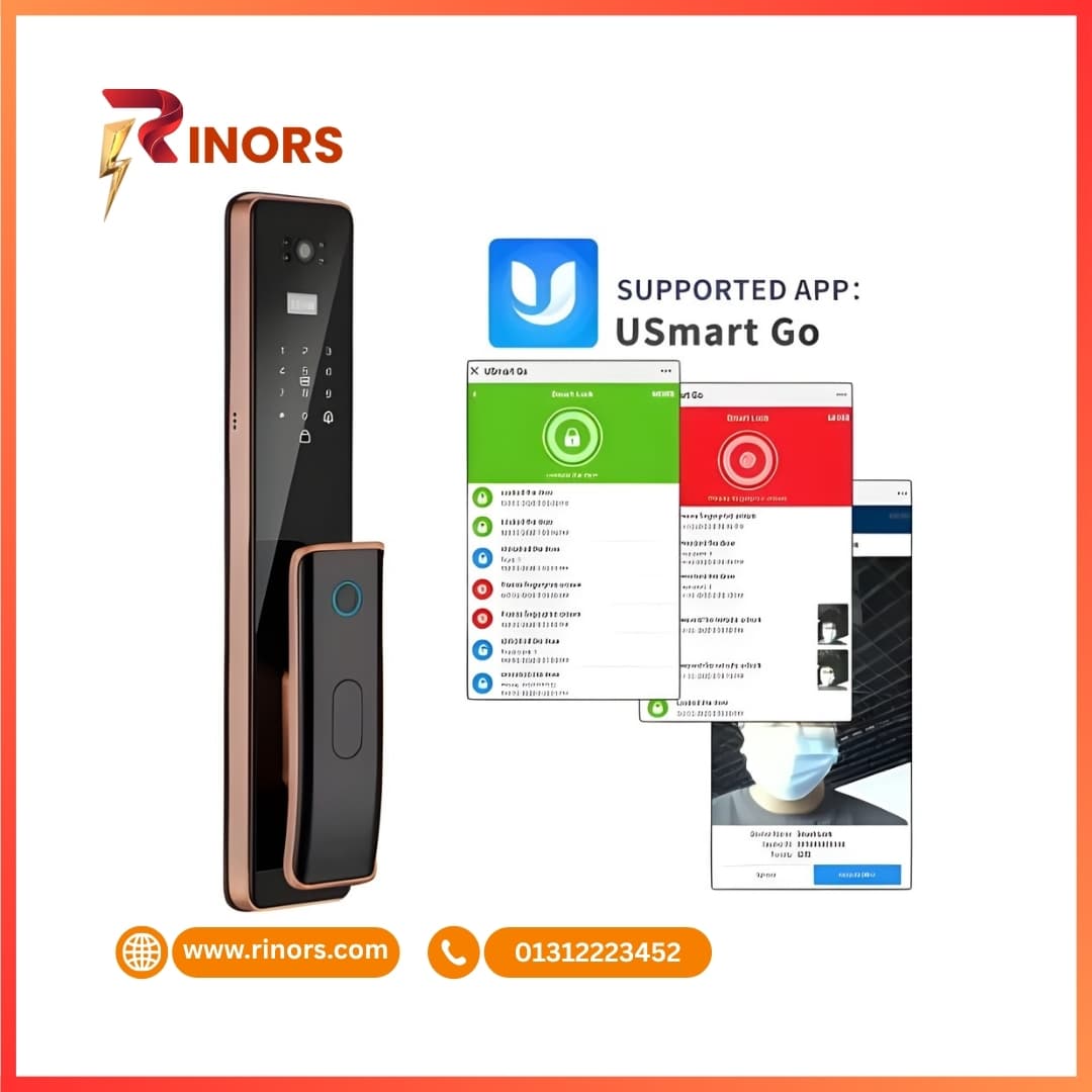 L23-WiFi Smart Video Intercom Door Lock – Keyless Biometric Security